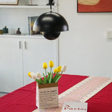 Elegante Moderne Hanglamp voor Woonkamer – Verfijnde Verlichting in Zwart/Rood/Wit