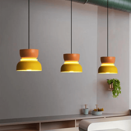 Grootschalige LED Hanglamp met Kleurrijke Verlichting | Modern Design voor Keuken en Eetkamer