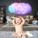 Lichtgevende Wolk Hanglamp LED – Sfeerverlichting met Afstandsbediening | Magische Kinderkamer Lamp