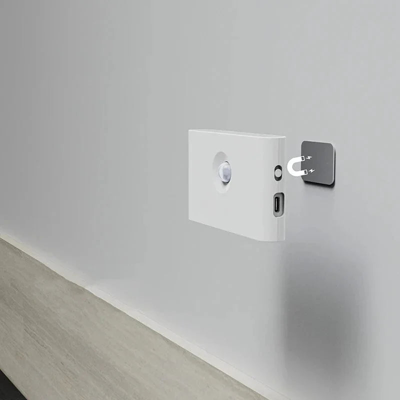 Draadloze LED Nachtlampjes met Bewegingssensor | USB Oplaadbaar | Zacht Warm Licht