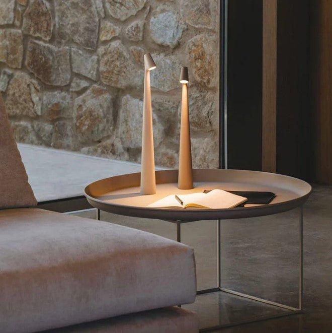 Draadloze LED Tafellamp met Touchfunctie | Minimalistisch Design voor Stijlvolle Verlichting
