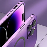 Magnetische Metalen iPhone Hoes – Beschermt tegen Krassen, Stoten en Vallen met Slank Modern Ontwerp
