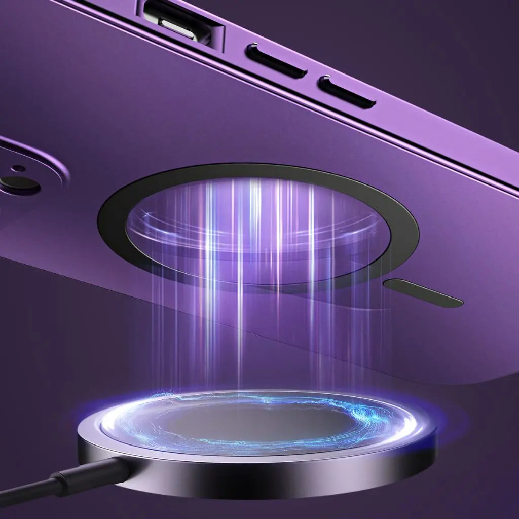 Magnetische Metalen iPhone Hoes – Beschermt tegen Krassen, Stoten en Vallen met Slank Modern Ontwerp