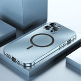 Magnetische Metalen iPhone Hoes – Beschermt tegen Krassen, Stoten en Vallen met Slank Modern Ontwerp