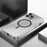 Magnetische Metalen iPhone Hoes – Beschermt tegen Krassen, Stoten en Vallen met Slank Modern Ontwerp