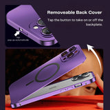 Magnetische Metalen iPhone Hoes – Beschermt tegen Krassen, Stoten en Vallen met Slank Modern Ontwerp