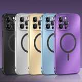 Magnetische Metalen iPhone Hoes – Beschermt tegen Krassen, Stoten en Vallen met Slank Modern Ontwerp