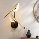 VogelLicht - Unieke Artistieke Wandlamp in Vogelvorm, LED Verlichting voor Moderne Interieurs