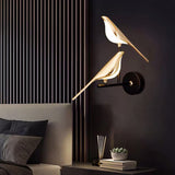 VogelLicht - Unieke Artistieke Wandlamp in Vogelvorm, LED Verlichting voor Moderne Interieurs