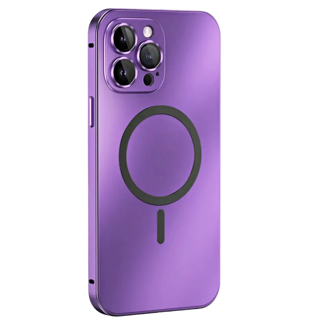 Magnetische Metalen iPhone Hoes – Beschermt tegen Krassen, Stoten en Vallen met Slank Modern Ontwerp