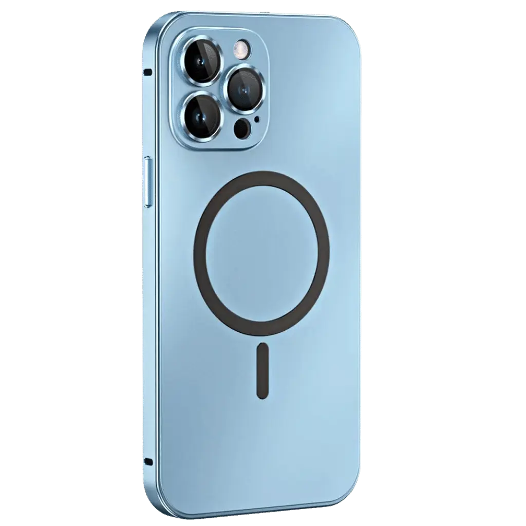 Magnetische Metalen iPhone Hoes – Beschermt tegen Krassen, Stoten en Vallen met Slank Modern Ontwerp