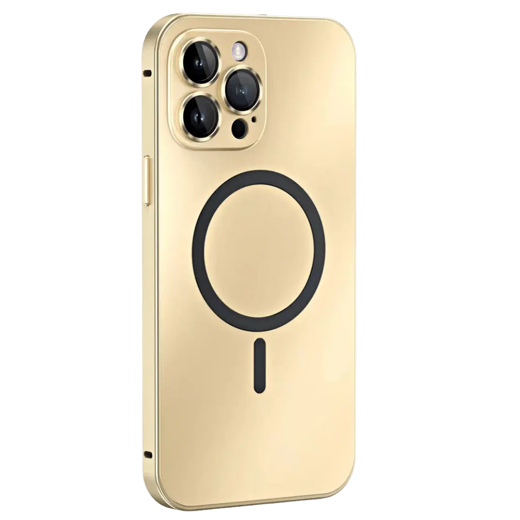 Magnetische Metalen iPhone Hoes – Beschermt tegen Krassen, Stoten en Vallen met Slank Modern Ontwerp
