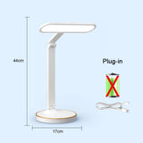 LumiTime - Multifunctionele LED-klok Tafellamp | Dimbare Bureaulamp met USB Opladen