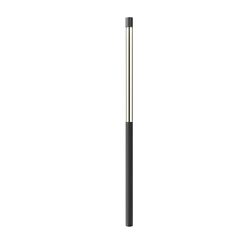 Cilindervormige LED Zwarte Moderne Buitenpaallampen
