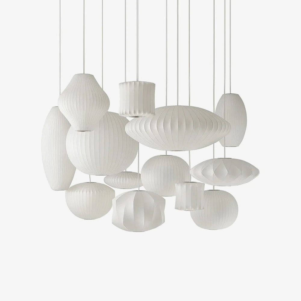 Minimalistische Witte Bubble Hangende Pendel Lamp
