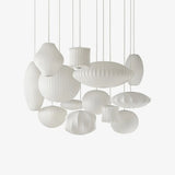 Minimalistische Witte Bubble Hangende Pendel Lamp