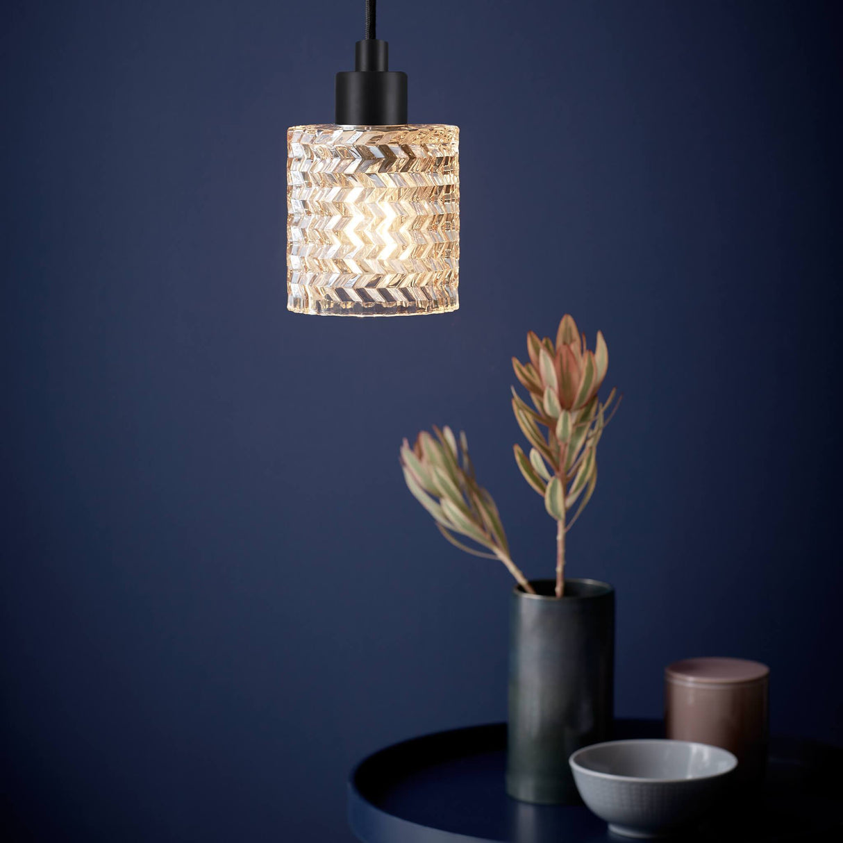 Liora Hanglamp met Kristallen Decoratie