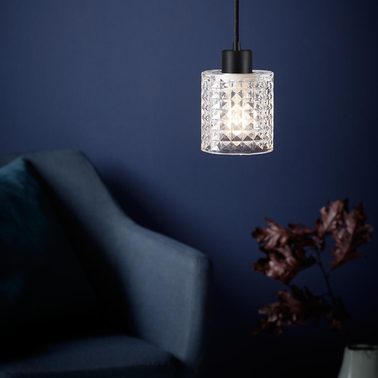 Liora Hanglamp met Kristallen Decoratie