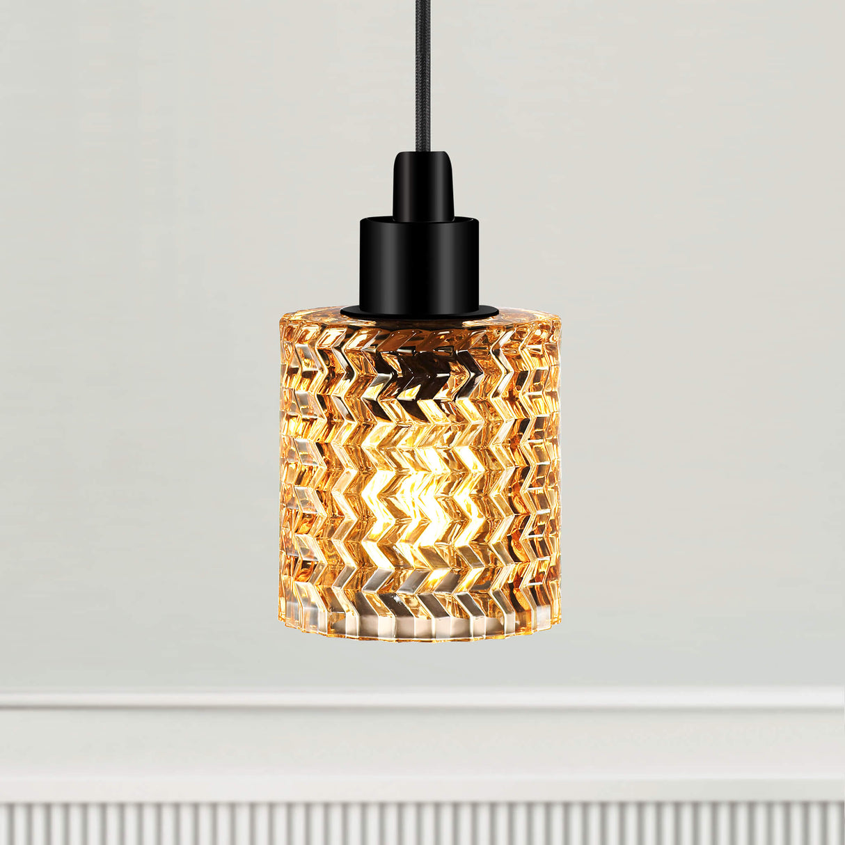 Liora Hanglamp met Kristallen Decoratie