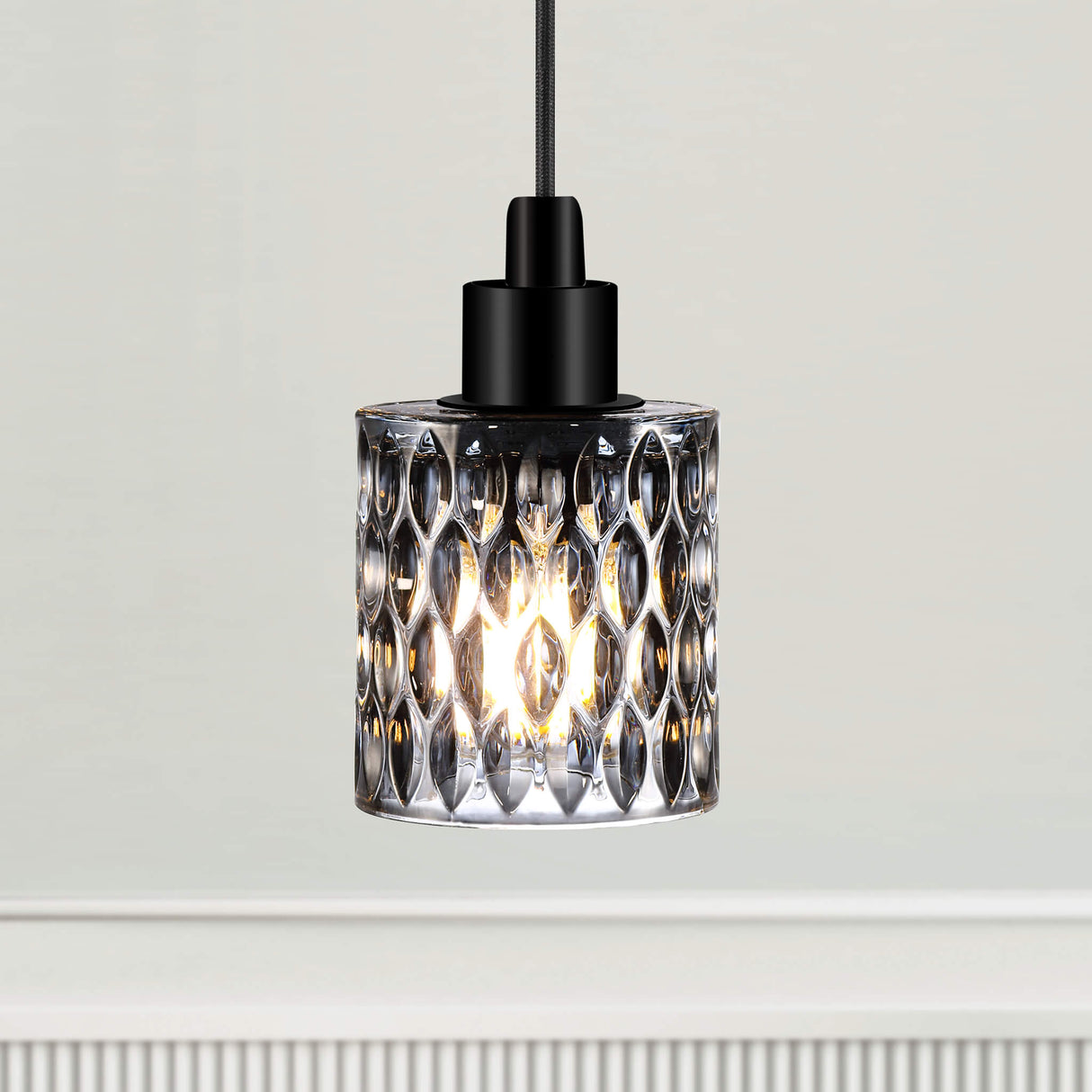 Liora Hanglamp met Kristallen Decoratie