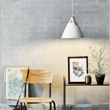 Industriële Hanglamp met Lederen Strap