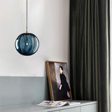Nordic Minimalistische Moderne Waterpatroon Glazen Bol Hanglamp