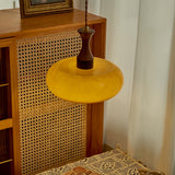 Retro Houten Bruine Koepel Keuken Eiland Hanglamp
