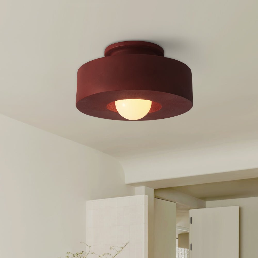 Nordic Macaron Semi Flush Mount Plafondlamp