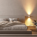 Stijlvolle LED Wandlamp LumiWave – Energiezuinig, Modern Design voor Binnen en Buiten, Mat Zwart