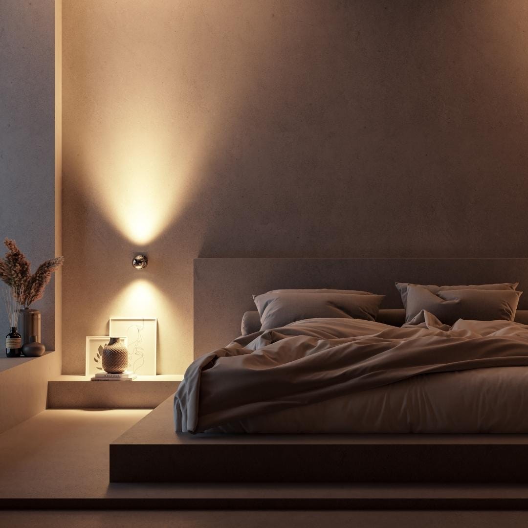 Stijlvolle LED Wandlamp LumiWave – Energiezuinig, Modern Design voor Binnen en Buiten, Mat Zwart