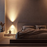Stijlvolle LED Wandlamp LumiWave – Energiezuinig, Modern Design voor Binnen en Buiten, Mat Zwart
