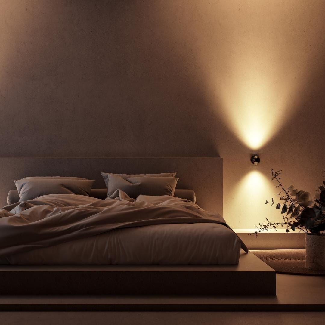 Stijlvolle LED Wandlamp LumiWave – Energiezuinig, Modern Design voor Binnen en Buiten, Mat Zwart