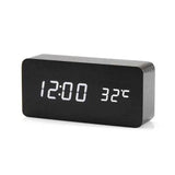 Nordic Digitale LED Wekker met Spraakbesturing | Modern Design en Handsfree Bediening