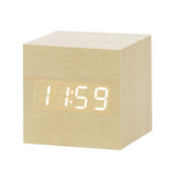 Nordic Digitale LED Wekker met Spraakbesturing | Modern Design en Handsfree Bediening