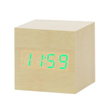 Nordic Digitale LED Wekker met Spraakbesturing | Modern Design en Handsfree Bediening