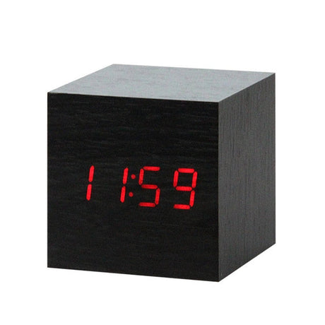 Nordic Digitale LED Wekker met Spraakbesturing | Modern Design en Handsfree Bediening