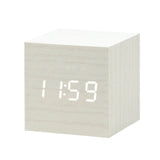 Nordic Digitale LED Wekker met Spraakbesturing | Modern Design en Handsfree Bediening