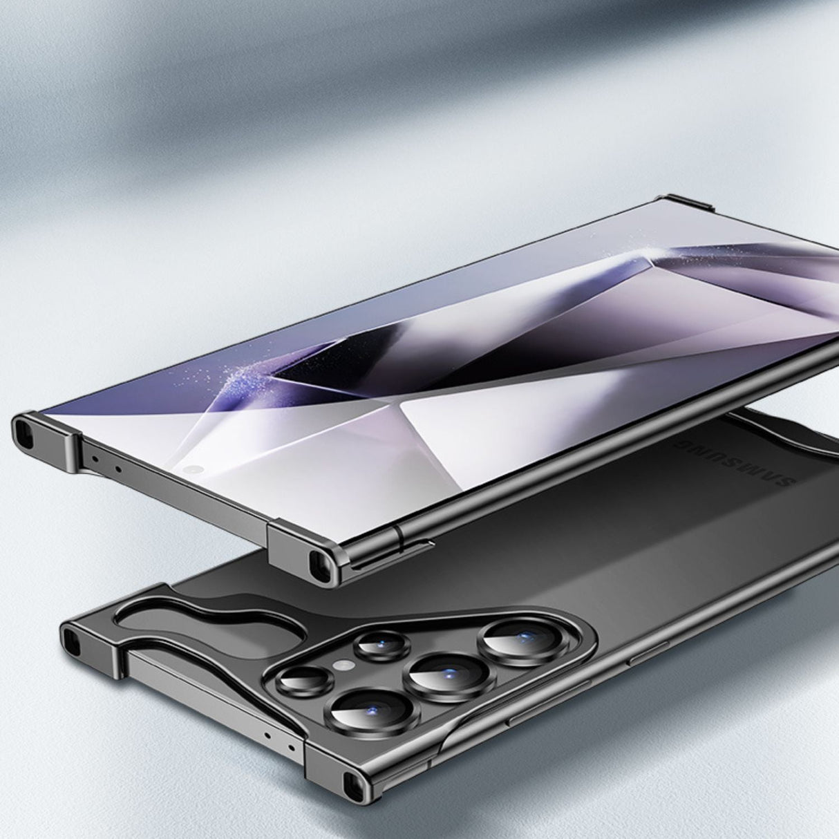 Ultra-Dunne Beschermhoes voor Samsung - Schokbestendig & Krasvrij | Onzichtbare Pasvorm