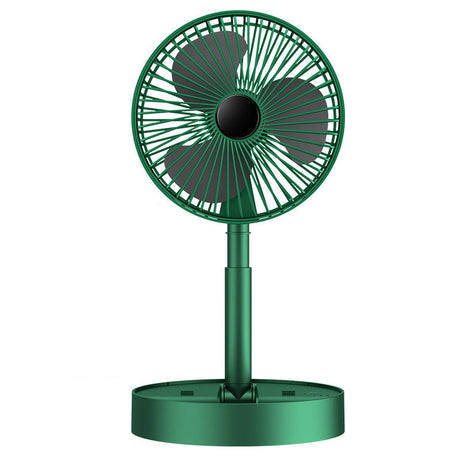 Draagbare Oplaadbare Telescopische Tafelventilator met Stil Ontwerp en Verstelbare Hoogte