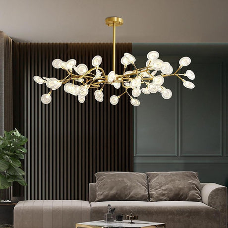 LED Vuurvlieg Sputnik Kroonluchter Moderne Hanglamp voor Woonkamer en Slaapkamer Plafondlampen