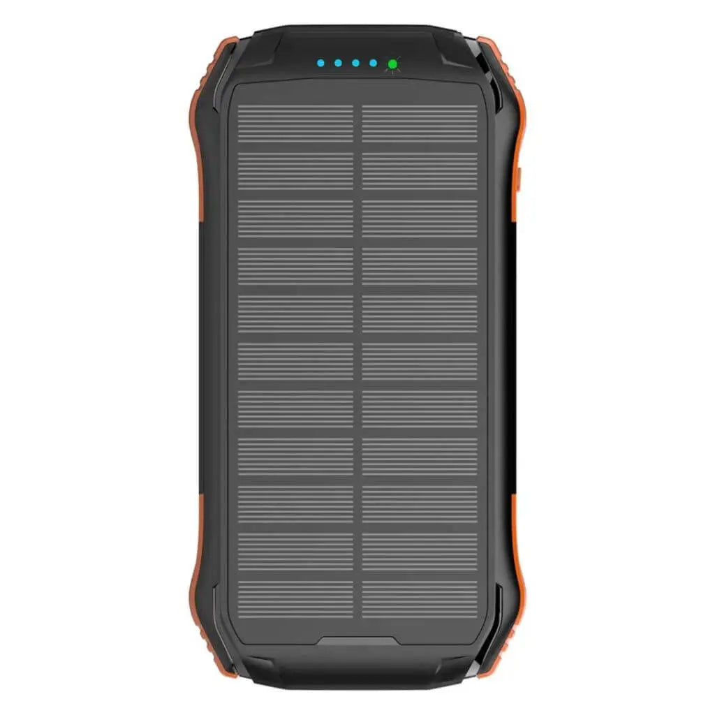 Solar Powerbank 16000mAh – Draagbare Waterdichte Oplader voor Avonturiers en Outdoor Gebruik