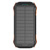 Solar Powerbank 16000mAh – Draagbare Waterdichte Oplader voor Avonturiers en Outdoor Gebruik