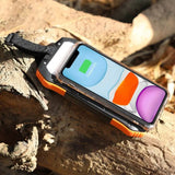 Solar Powerbank 16000mAh – Draagbare Waterdichte Oplader voor Avonturiers en Outdoor Gebruik
