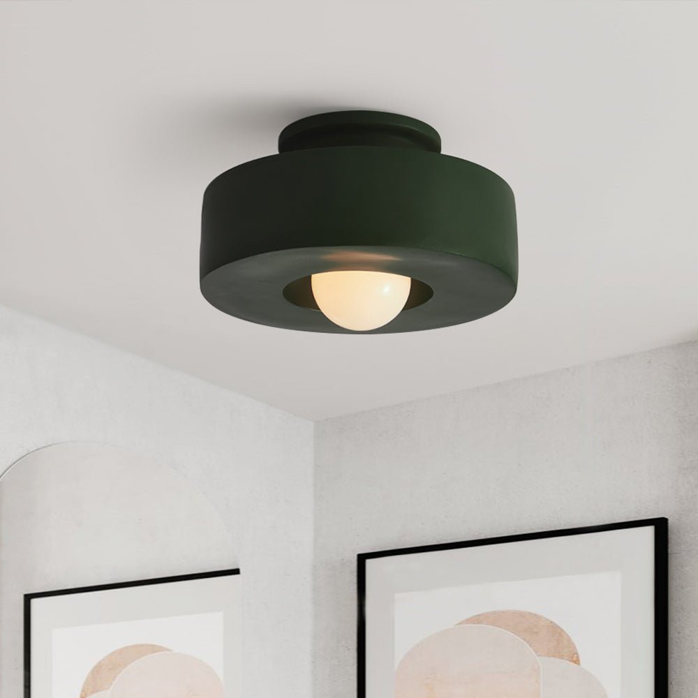 Nordic Macaron Semi Flush Mount Plafondlamp