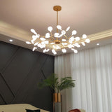 LED Vuurvlieg Sputnik Kroonluchter Moderne Hanglamp voor Woonkamer en Slaapkamer Plafondlampen