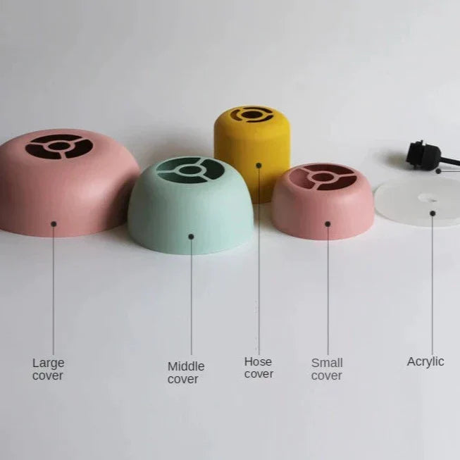 Moderne Hanglamp in Noordse Macaron-stijl | Scandinavisch Design met LED-verlichting voor Woonkamer of Eetkamer