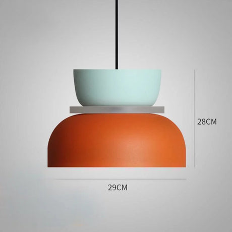 Moderne Hanglamp in Noordse Macaron-stijl | Scandinavisch Design met LED-verlichting voor Woonkamer of Eetkamer
