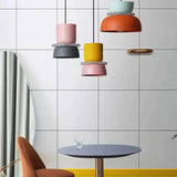 Moderne Hanglamp in Noordse Macaron-stijl | Scandinavisch Design met LED-verlichting voor Woonkamer of Eetkamer