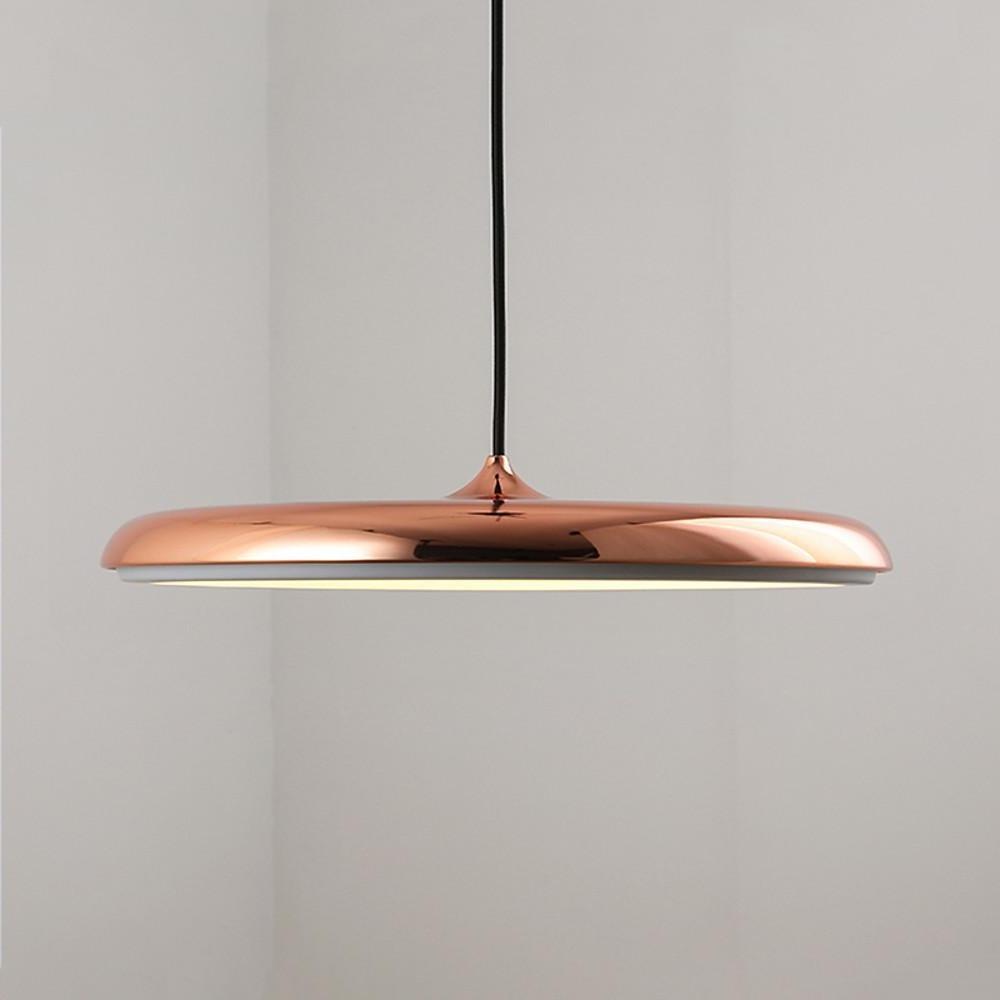 Verstelbare LED Hanglamp - Moderne Metalen Designlamp met Warm & Helder Licht, 40cm Diameter, Geschikt voor Woonkamer/Keuken