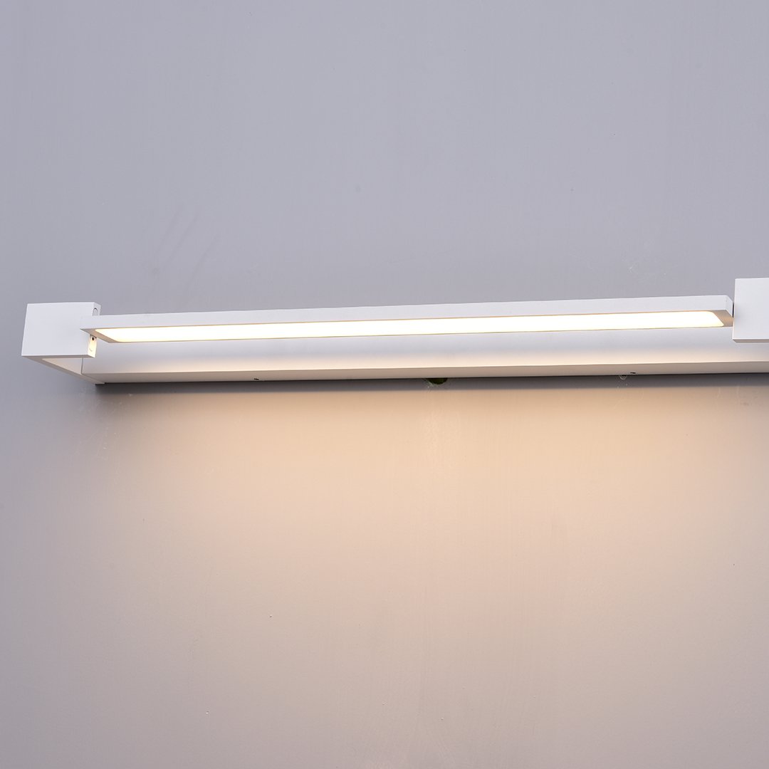 Slanke Moderne LED Wandlamp | Energiezuinige Verlichting voor Binnen en Buiten | Zwart Aluminium Design